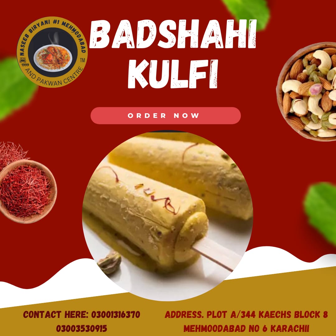 Badshahi Kulfi